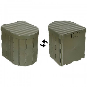 Foldable Camping Toilet MFH - OD Green Foldable Camping Toilet MFH - OD Green