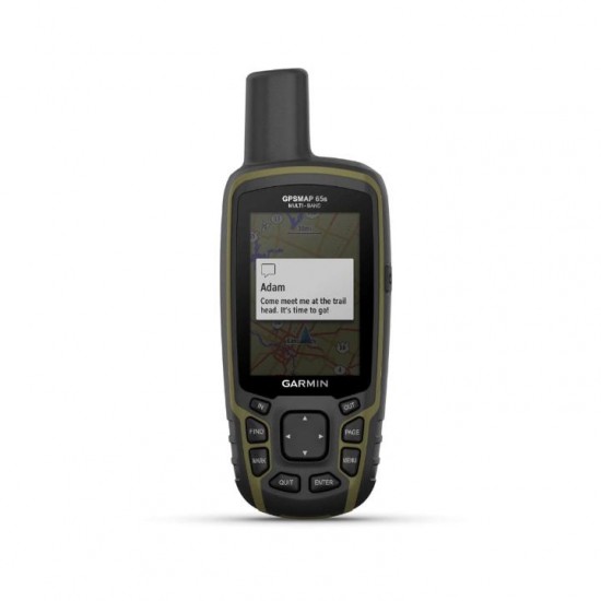 Garmin GPSMAP 65s Topo Active Europe & Topo Drive Hellas Garmin GPSMAP 65s με Προφορτωμένους Χάρτες Topo Active Europe & Topo Drive Hellas. Τεχνολογία Multi-Band, Πυξίδα 3 Αξόνων, Αλτίμετρο & IPX7
