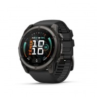 Ρολόι Smartwatch Garmin Fenix 9 - 51mm AMOLED Sapphire Carbon Gray DLC Titanium με Μαύρο Λουράκι Ρολόι Smartwatch Garmin Fenix 9 - 51mm AMOLED Sapphire Carbon Gray DLC Titanium με Μαύρο Λουράκι