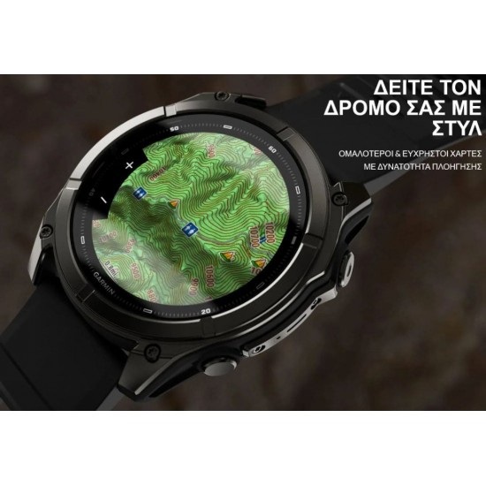 Ρολόι Smartwatch Garmin Fenix 9 - 51mm AMOLED Sapphire Carbon Gray DLC Titanium με Μαύρο Λουράκι Smartwatch Garmin fēnix 9 51mm AMOLED Sapphire Carbon Gray DLC Titanium (GA-010-04763-11). Οθόνη 1.4” AMOLED, στεφάνη τιτανίου, φακός LED & αυτονομία έως 29 ημέρες
