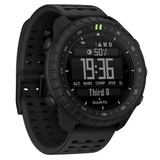 Ρολόι Suunto Core 2 All Black Ψηφιακό ρολόι tactical & outdoor Suunto Core 2 All Black (SKU: 76456). Με αλτίμετρο, βαρόμετρο, πυξίδα (ABC), στρατιωτικές προδιαγραφές MIL-STD-810H & στεγανότητα 10 ATM