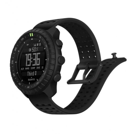Ρολόι Suunto Core 2 All Black Ψηφιακό ρολόι tactical & outdoor Suunto Core 2 All Black (SKU: 76456). Με αλτίμετρο, βαρόμετρο, πυξίδα (ABC), στρατιωτικές προδιαγραφές MIL-STD-810H & στεγανότητα 10 ATM
