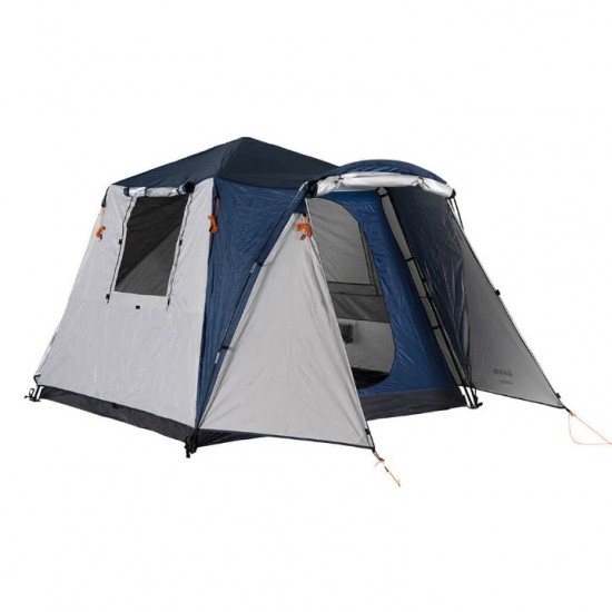 Αυτόματη Σκηνή Camping 4 Ατόμων με Προθάλαμο Bigfour Casual 4 - 240+105x240x185cm Bigfour Casual 4 - Αυτόματη Οικογενειακή Σκηνή Διπλού Πανιού, με Ύψος 185cm, Μεγάλο Προθάλαμο/Τέντα & Αδιαβροχοποίηση 2000mm