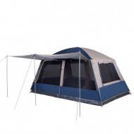 OZtrail Hightower Mansion 10P – Large 10-Person Family Camping Tent with Awning