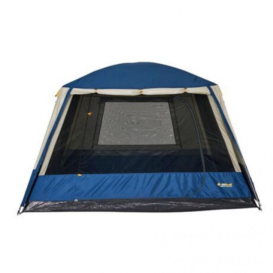 OZtrail Hightower Mansion 6P – 6-Person Family Camping Tent with Large Awning