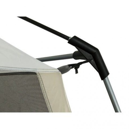 OZtrail Hightower Mansion 6P – 6-Person Family Camping Tent with Large Awning