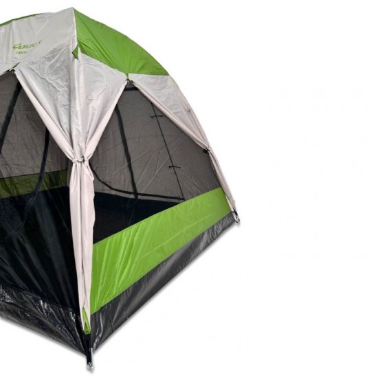 Σκηνή Camping 4 Ατόμων Διπλό Πανί Bigfour Versa 4 - 240x240x175cm Bigfour Versa 4 - Οικογενειακή Σκηνή Διπλού Πανιού με Ύψος 175cm, Αδιαβροχοποίηση 2000mm & Πανοραμικά Παράθυρα