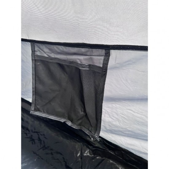 Σκηνή Camping 4 Ατόμων με Διπλό Πανί & Προθάλαμο Bigfour Quatro - 220x240x180cm Bigfour Quatro - Ευρύχωρη Σκηνή Διπλού Πανιού με Προθάλαμο, Silver Επίστρωση UV+50 & Αδιαβροχοποίηση 2000mm