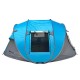 Automatic Pop-Up Tent for 3 People - Bigfour Insta 280x200x120cm Bigfour Insta 280x200x120cm - Quick Setup Tent Made from 150D Oxford Fabric with Silver Coated Finish, 2 Doors & 2 Mosquito-Net Windows