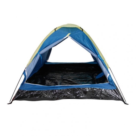 2 Person Camping Tent - Maori Nova 210x140x100cm Maori Nova Single-Layer 2 Person Tent 210x140cm made from 170T PU Polyester, with Fiberglass Poles & 2 Doors with Mosquito Mesh
