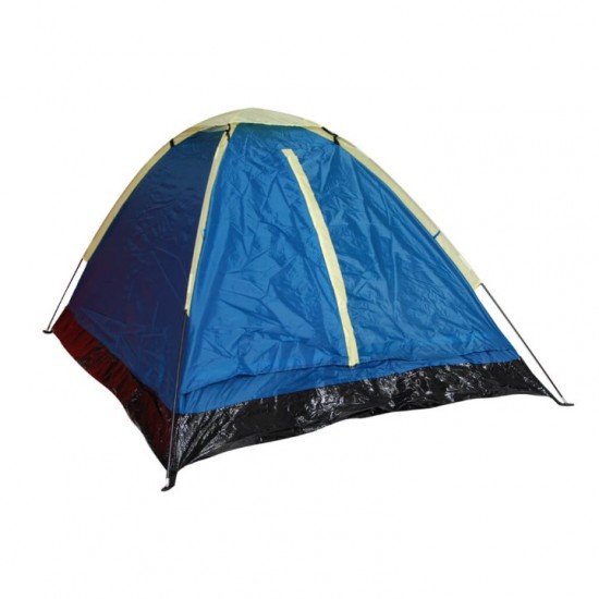 2 Person Camping Tent - Maori Nova 210x140x100cm Maori Nova Single-Layer 2 Person Tent 210x140cm made from 170T PU Polyester, with Fiberglass Poles & 2 Doors with Mosquito Mesh