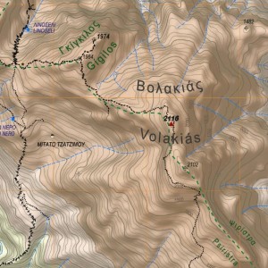Σαμαριά-Σούγια-Παλιόχωρα [11.13]-Πεζοπορικός χάρτης 1:25.000