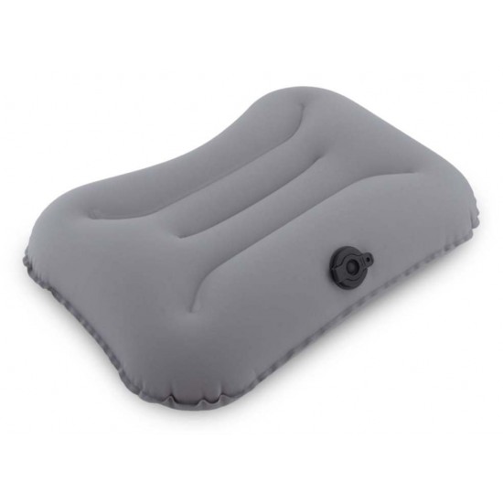 Inflatable Pinguin Pillow 37.5x27x8.5cm weighing just 85g. Made of elastic Polyester Stretch with DLF valve & repair kit. Ideal for hiking & camping