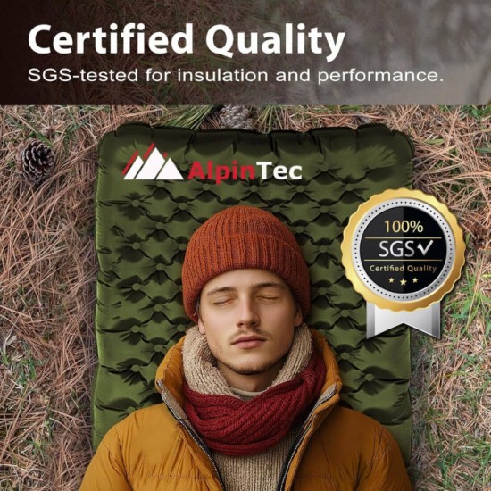 Alpintec DURA Μονωμένο Υπόστρωμα 4 Εποχών R-Value 8.8 έως -30°C