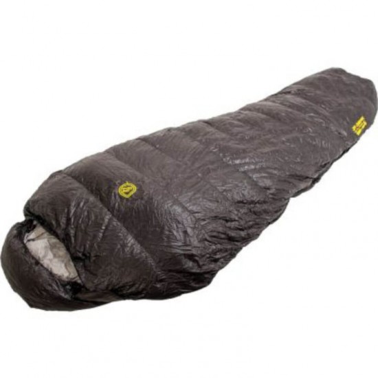 Mummy Down Sleeping Bag - JR Gear Helium 350 Down JR Gear Helium 350 Down – Technical Sleeping Bag, 800g, made from 20D Nylon with Duck Down Filling, YKK Zipper & Sleeping Pad Attachment System