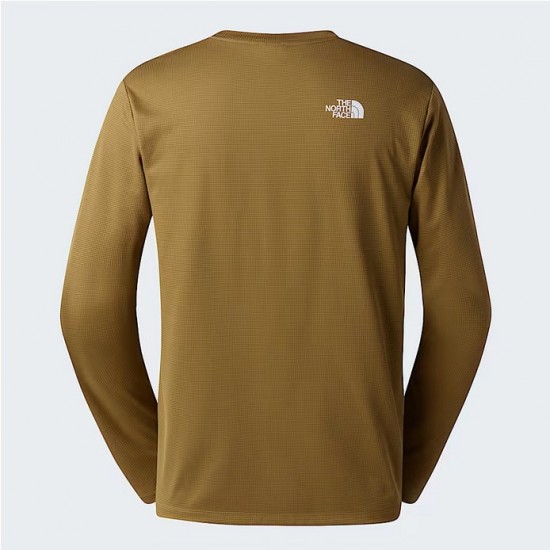 THE NORTH FACE SHADOW MEN'S LONG SLEEVE UPF 40+ T-SHIRT (SUN PROTECTION)