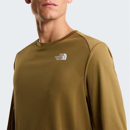 THE NORTH FACE SHADOW MEN'S LONG SLEEVE UPF 40+ T-SHIRT (SUN PROTECTION)