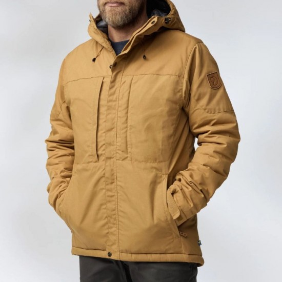 Ανδρικό Χειμερινό Μπουφάν - Fjallraven Skogso Padded Jacket M Fjallraven Skogso Padded Jacket M (F82279) ανδρικό ελαφρύ χειμερινό τζάκετ. Ύφασμα G-1000®, μόνωση PrimaLoft® Black RISE, ρυθμιζόμενη κουκούλα & 6 τσέπες
