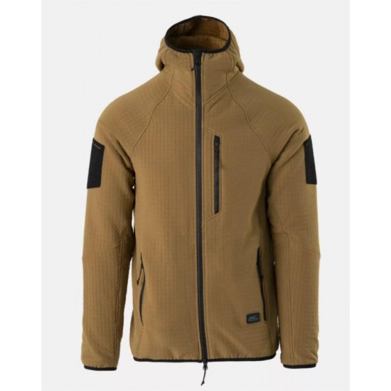 Fleece & Softshell Jacket – Helikon Tex Patriot PRO Helikon Tex Patriot PRO Men's Tactical & Outdoor Jacket featuring STORMFLEECE® technology, windproof protection, 5 pockets, an ergonomic hood, YKK® zippers, and laser-cut loop panels.